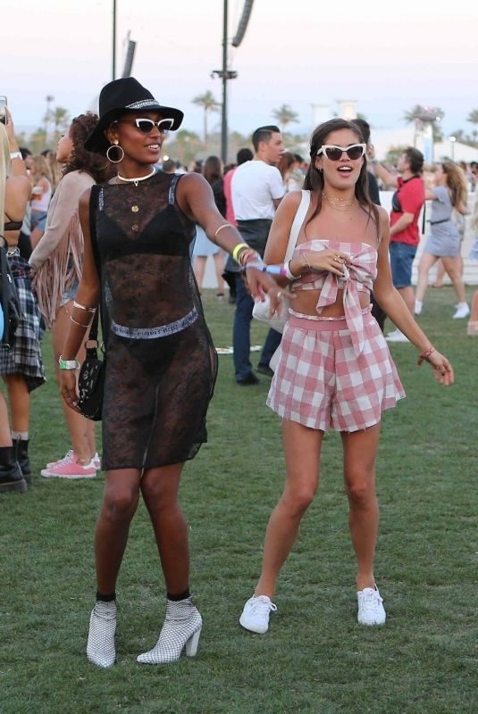 JASMINE TOOKES at Coachella Valley Music & Arts Festival in Palm Springs 04/14/2018
