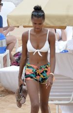 JASMINE TOOKES in Bikini Top at a Beach in Maui 04/01/2018