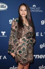 JAZZ JENNINGS at Glaad Media Awards Rising Stars Luncheon in Beverly Hills 04/11/2018