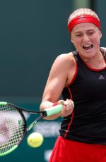 JELENA OSTAPENKO at 2018 Miami Open Final in Key Biscayne 03/31/2018