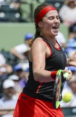 JELENA OSTAPENKO at 2018 Miami Open Final in Key Biscayne 03/31/2018