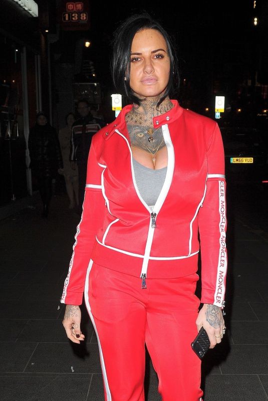 JEMMA LUCY at Cafe de Paris in London 04/28/2018