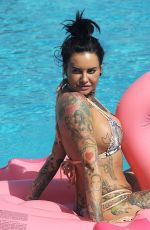 JEMMA LUCY in Bikini on Vacation in Portugal 04/19/2018