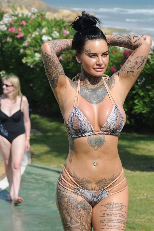JEMMA LUCY in Bikini on Vacation in Portugal 04/19/2018