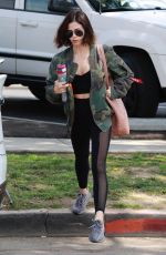 JENNA DEWAN Arrives at a Yoga Class in Studio City 04/02/2018