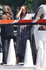 JENNA DEWAN Arrives at NBC Universal Studios in Los Angeles 04/04/2018