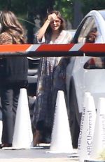 JENNA DEWAN Arrives at NBC Universal Studios in Los Angeles 04/04/2018
