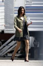 JENNA DEWAN BAck on the Set of Mixtape in Los Angeles 04/10/2018