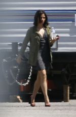 JENNA DEWAN BAck on the Set of Mixtape in Los Angeles 04/10/2018