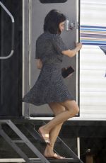 JENNA DEWAN BAck on the Set of Mixtape in Los Angeles 04/10/2018