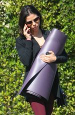 JENNA DEWAN Heading to a Yoga Class in Los Angeles 04/11/2018