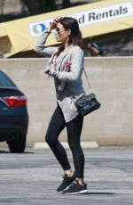 JENNA DEWAN Leaves a Gym in Los Angeles 04/09/2018