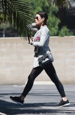 JENNA DEWAN Leaves a Gym in Los Angeles 04/09/2018