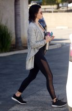 JENNA DEWAN Leaves a Gym in Los Angeles 04/09/2018