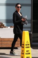 JENNA DEWAN Leaves Soul Cycle in West Hollywood 04/03/2018