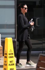 JENNA DEWAN Leaves Soul Cycle in West Hollywood 04/03/2018