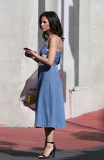 JENNA DEWAN Out Shopping in Chinatown in Los Angeles 04/07/2018