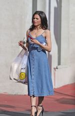 JENNA DEWAN Out Shopping in Chinatown in Los Angeles 04/07/2018