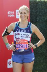 JENNI FALCONER and SOPHIE RAWORTH at London Marathon 04/22/2018