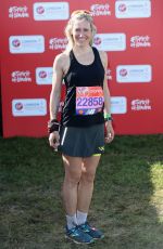 JENNI FALCONER and SOPHIE RAWORTH at London Marathon 04/22/2018