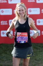JENNI FALCONER and SOPHIE RAWORTH at London Marathon 04/22/2018