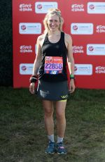 JENNI FALCONER and SOPHIE RAWORTH at London Marathon 04/22/2018
