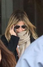 JENNIFER ANISTON and AMANDA ANKA Out in New York 04/27/2018