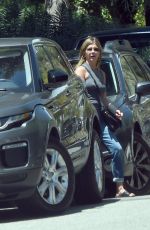 JENNIFER ANISTON Arrives at Jimmy Kimmel