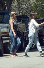 JENNIFER ANISTON Arrives at Jimmy Kimmel