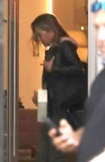 JENNIFER ANISTON Leaves Balayage by Nancy Braun Salon in Beverly Hills 04/05/2018