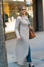 JENNIFER ANISTON Leaves Nello Restaurant in New York 04/23/2018