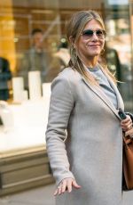 JENNIFER ANISTON Leaves Nello Restaurant in New York 04/23/2018