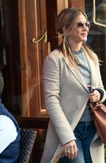 JENNIFER ANISTON Leaves Nello Restaurant in New York 04/23/2018
