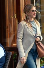 JENNIFER ANISTON Leaves Nello Restaurant in New York 04/23/2018