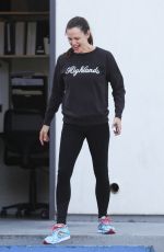 JENNIFER GARNER at Body by Simone in West Hollywood 04/14/2018