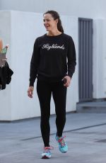 JENNIFER GARNER at Body by Simone in West Hollywood 04/14/2018