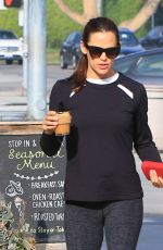 JENNIFER GARNER in Tights Out in Brentwood 04/25/2018