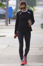 JENNIFER GARNER in Tights Out in Brentwood 04/25/2018