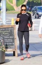 JENNIFER GARNER in Tights Out in Brentwood 04/25/2018