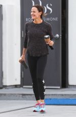 JENNIFER GARNER Leaves a Gym in West Hollywood 04/07/2018