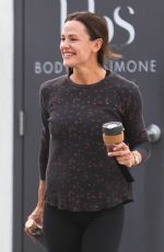 JENNIFER GARNER Leaves a Gym in West Hollywood 04/07/2018