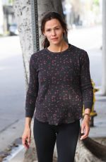 JENNIFER GARNER Leaves a Gym in West Hollywood 04/07/2018