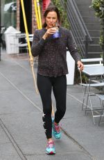 JENNIFER GARNER Leaves a Gym in West Hollywood 04/07/2018