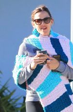 JENNIFER GARNER on Her 46th Birthday Heading to Body by Simone in Brentwood 04/17/2018