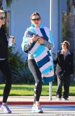 JENNIFER GARNER on Her 46th Birthday Heading to Body by Simone in Brentwood 04/17/2018
