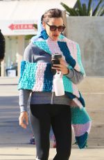 JENNIFER GARNER on Her 46th Birthday Heading to Body by Simone in Brentwood 04/17/2018
