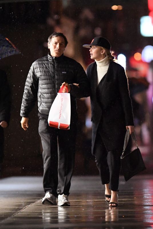 JENNIFER LAWRENCE and David O. Russell Out for Dinner in New York 04/26/2018