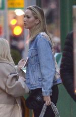 JENNIFER LAWRENCE in Denim Jacket Out in New York 04/01/2018