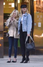 JENNIFER LAWRENCE in Denim Jacket Out in New York 04/01/2018