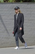 JENNIFER LAWRENCE Out with Her Dog in New York 04/01/2018